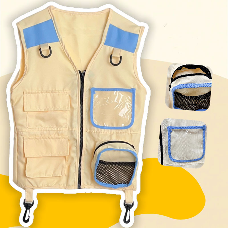 Outdoor Adventure Girl - Rompi penjelajah anak-anak bermain peran Cosplay