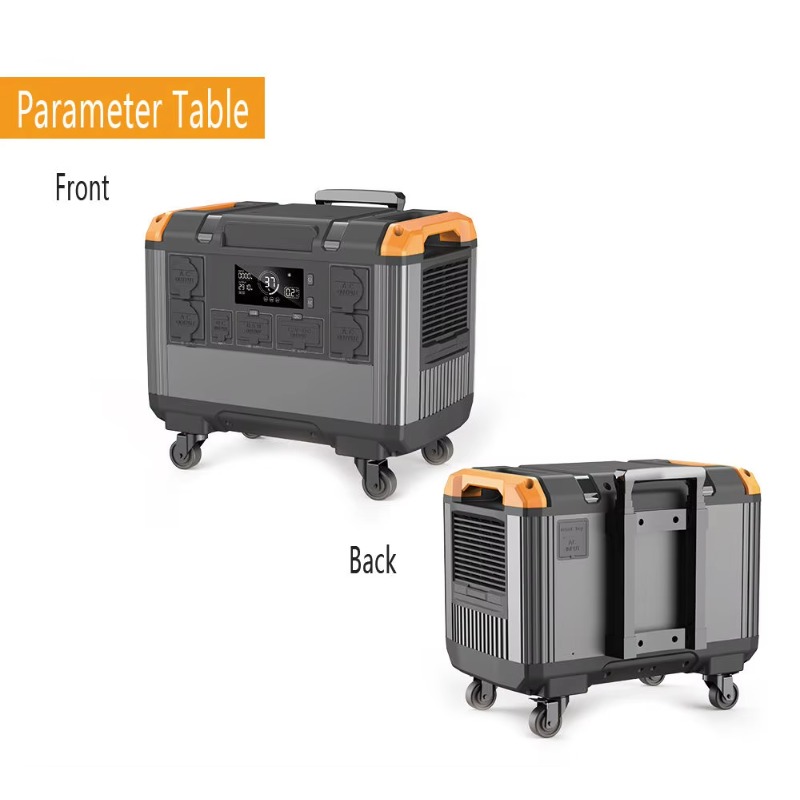 Outdoor Adventure Outlet - Stasiun Daya Portabel RV 3000W 2400Wh