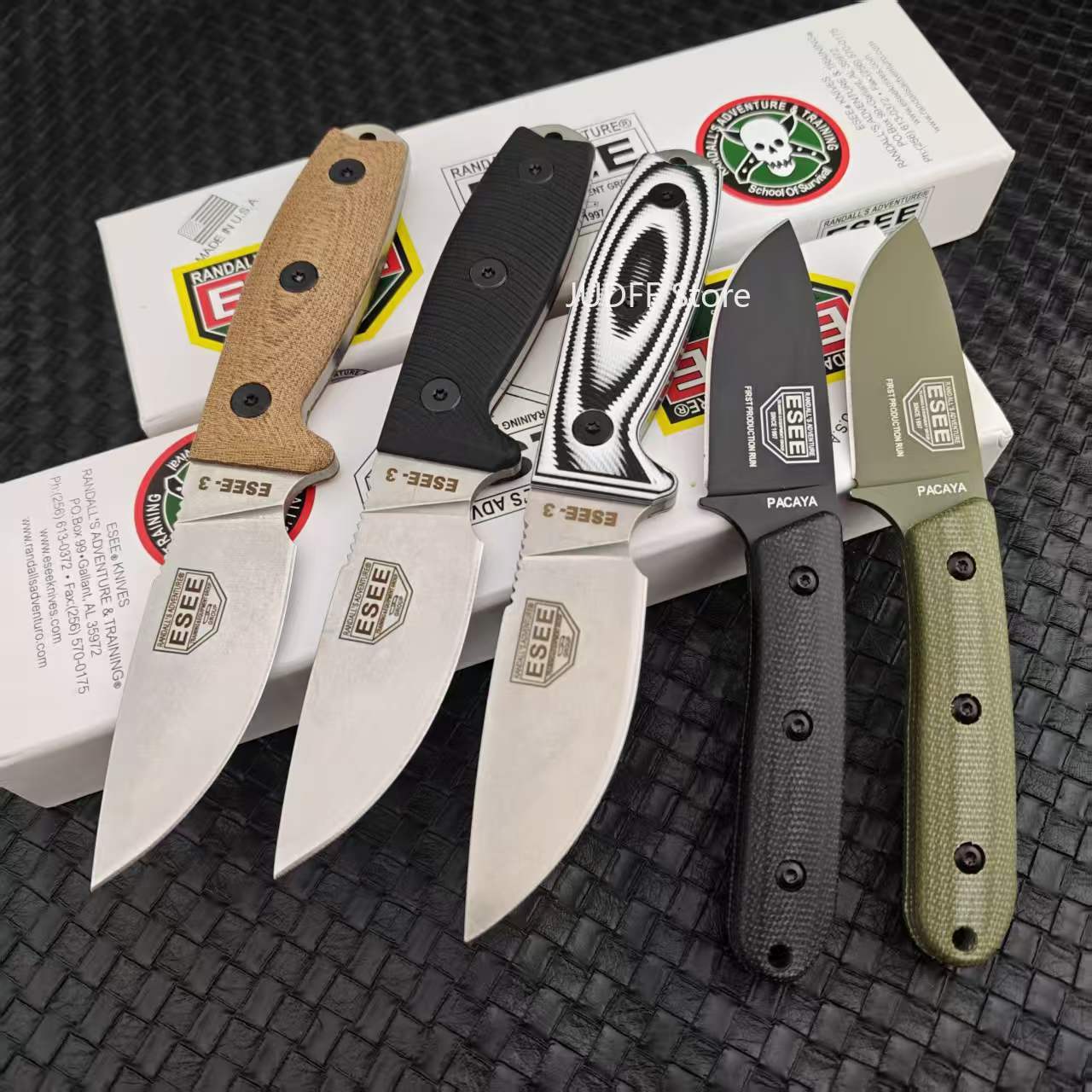 Outdoor Adventure Series - Pisau Lurus Multifungsi Kekerasan Tinggi Seri