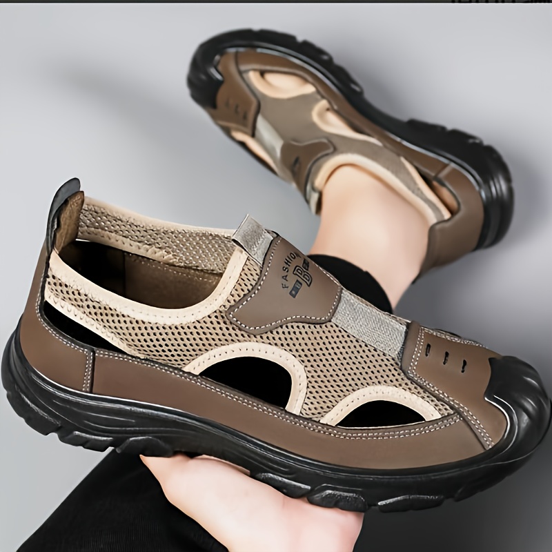 Outdoor Adventure Shoes - Sandal Hiking Pria Tertutup 2026 Sepatu
