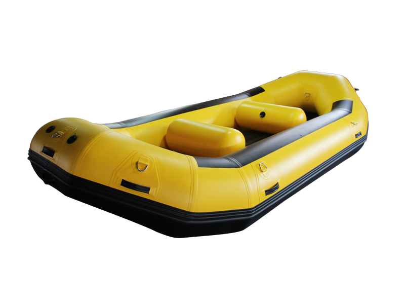 Outdoor Adventure Rafting - Perahu Arum Jeram PVC Putih Berkualitas