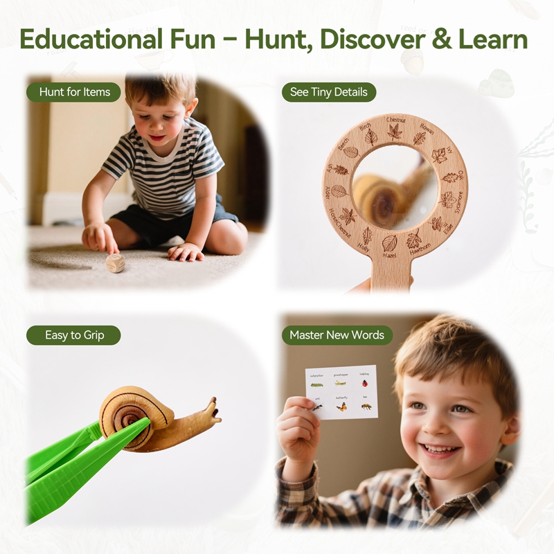 Mainan Montessori Kayu Set Per - Outdoor Adventure Toys For Kids ulasan dan harga