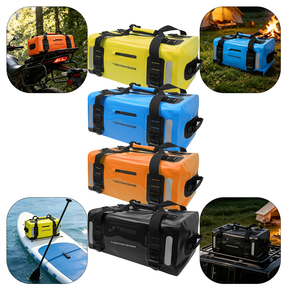 20L 40L 50L 60L 70L 100L Tas E - Outdoor Adventure Rafting ulasan dan harga