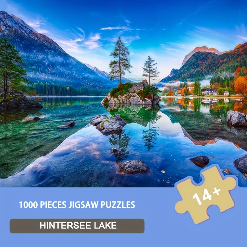 1000pcs Puzzle Refleksi Danau  - Outdoor Adventure Series ulasan dan harga