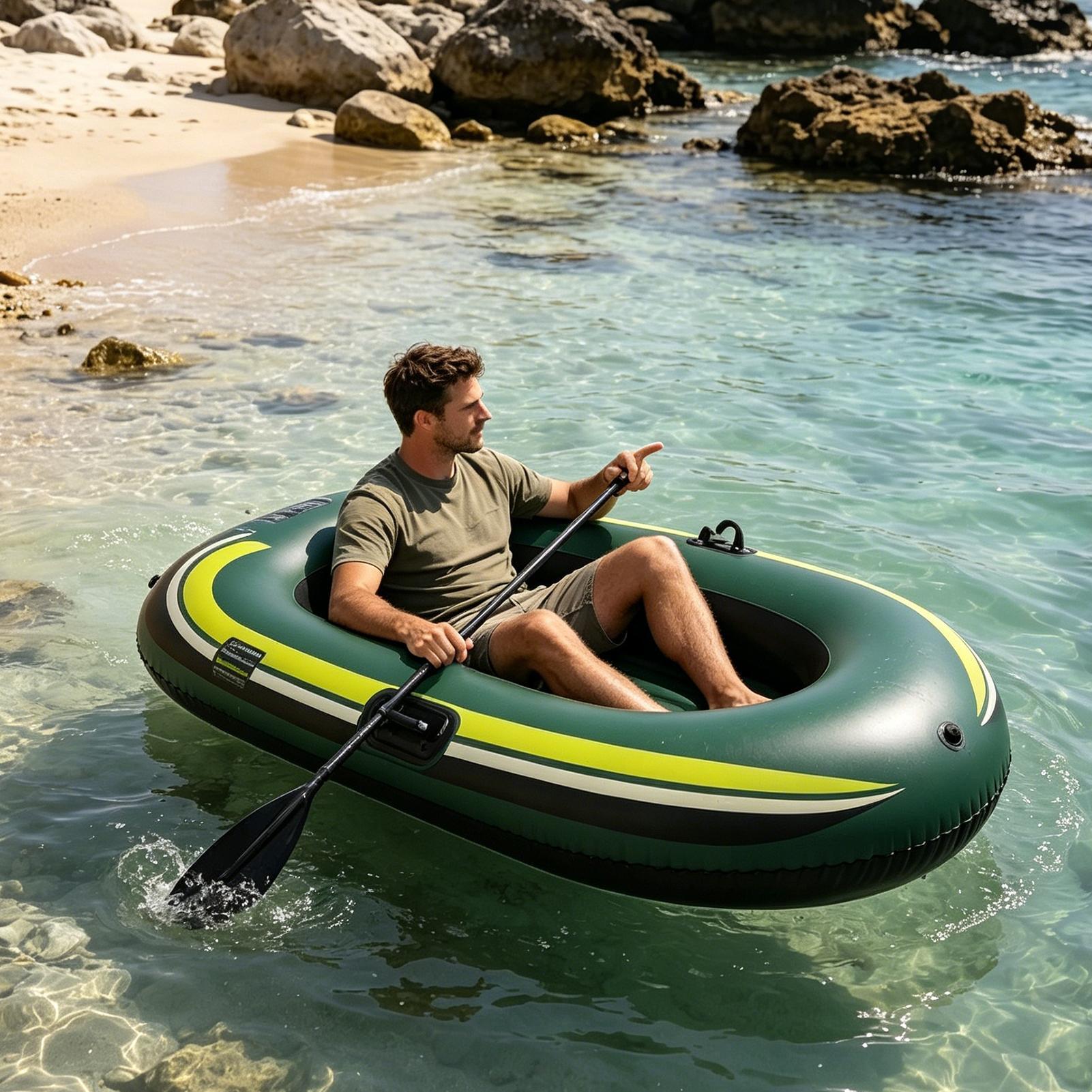 Perahu Karet PVC Tebal Tahan A - Outdoor Adventure Rafting ulasan dan harga