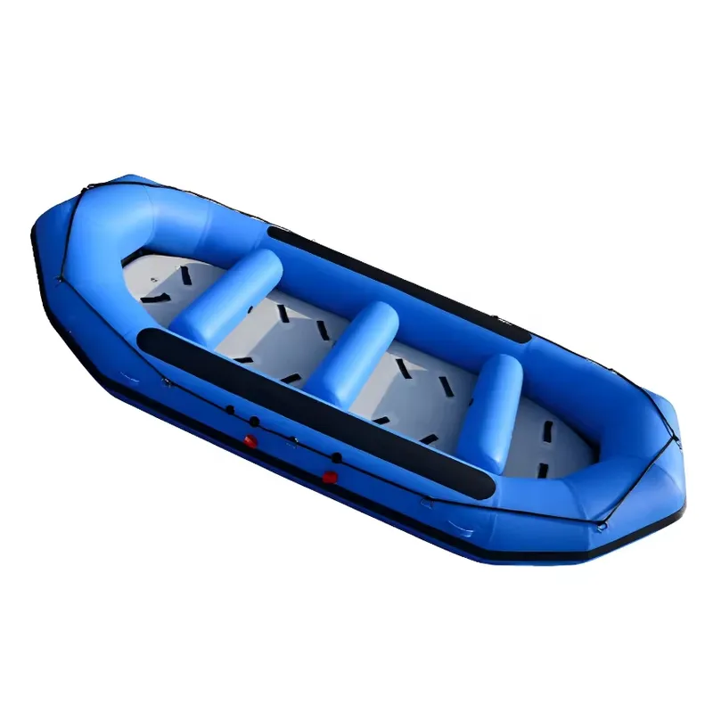 Perahu Rafting Tiup Biru 430cm - Outdoor Adventure Rafting ulasan dan harga
