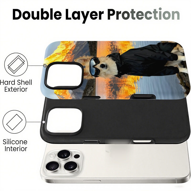 Casing Ponsel Hybrid Dua Lapis - Outdoor Adventure Series ulasan dan harga