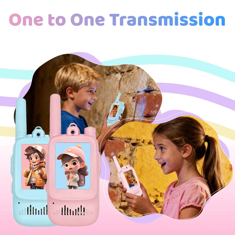 2pcs Walkie Talkie Video Anak- - Outdoor Adventure Toys For Kids ulasan dan harga