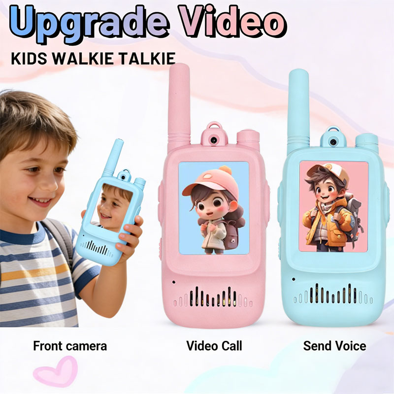 2pcs Walkie Talkie Video Anak- - Outdoor Adventure Toys For Kids ulasan dan harga