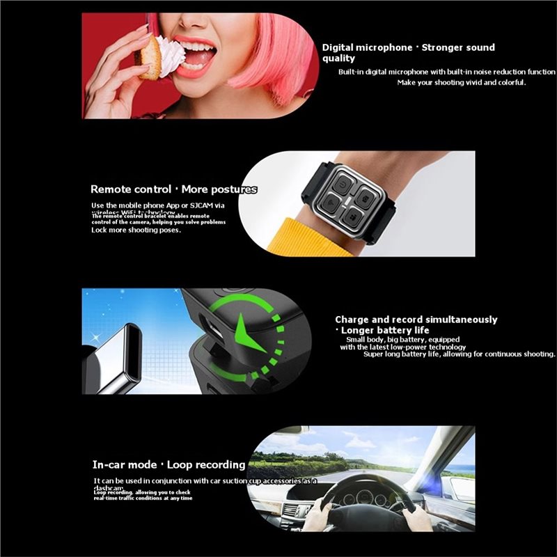 Kamera Aksi Saku A41Z-C300 4K  - Outdoor Adventure Series ulasan dan harga