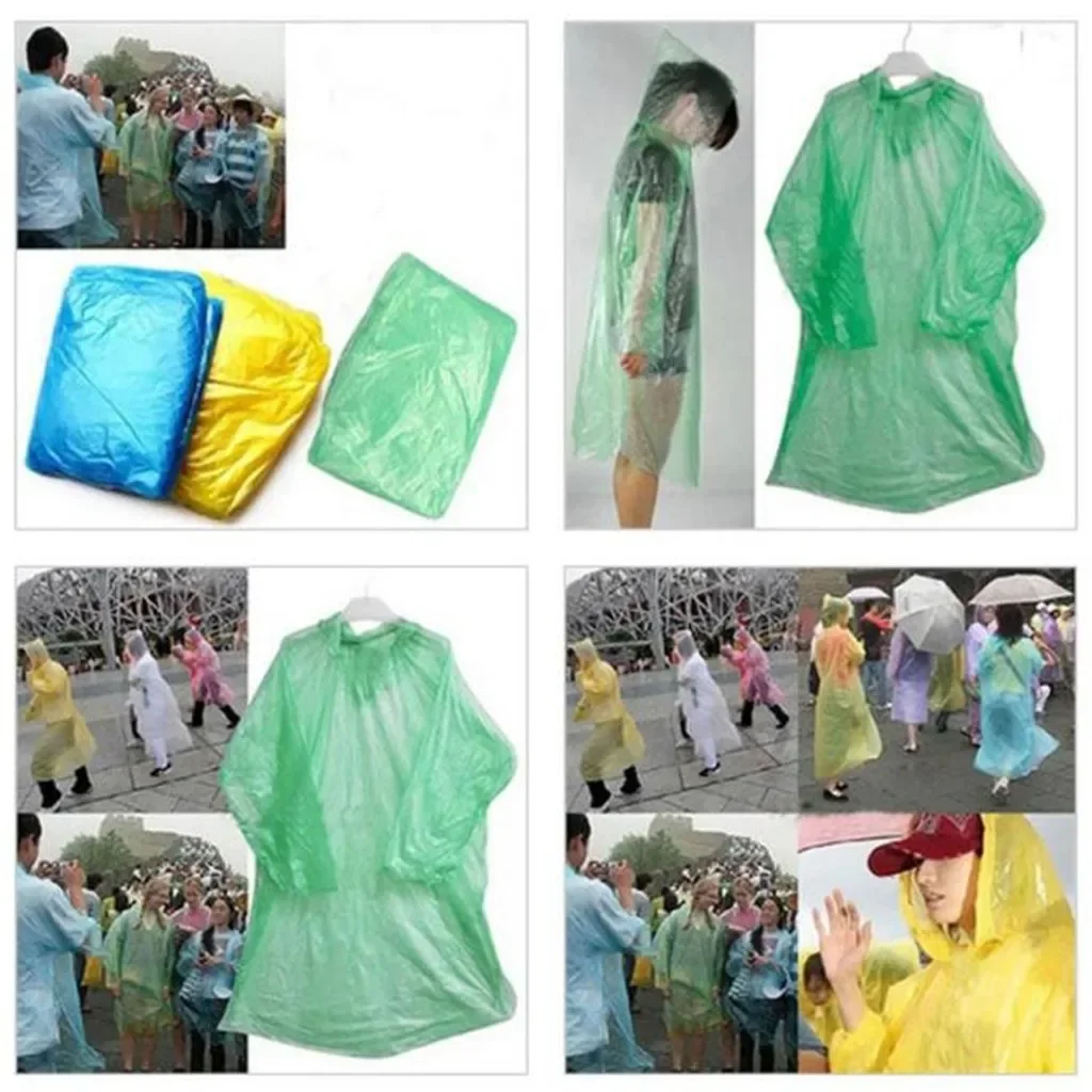 Jas hujan sekali pakai anak de - Outdoor Adventure Girl ulasan dan harga