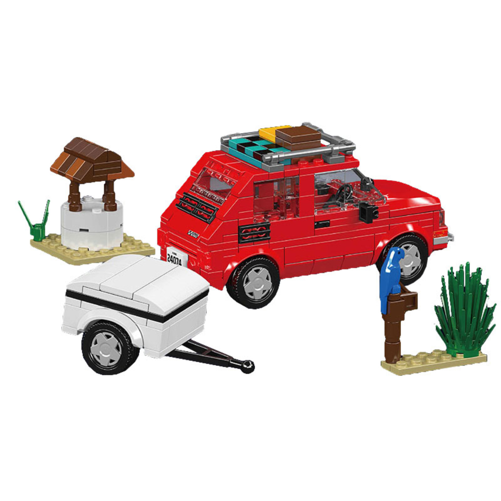Mould King 24074 No.Fiat 126P  - Outdoor Adventure Toys For Kids ulasan dan harga