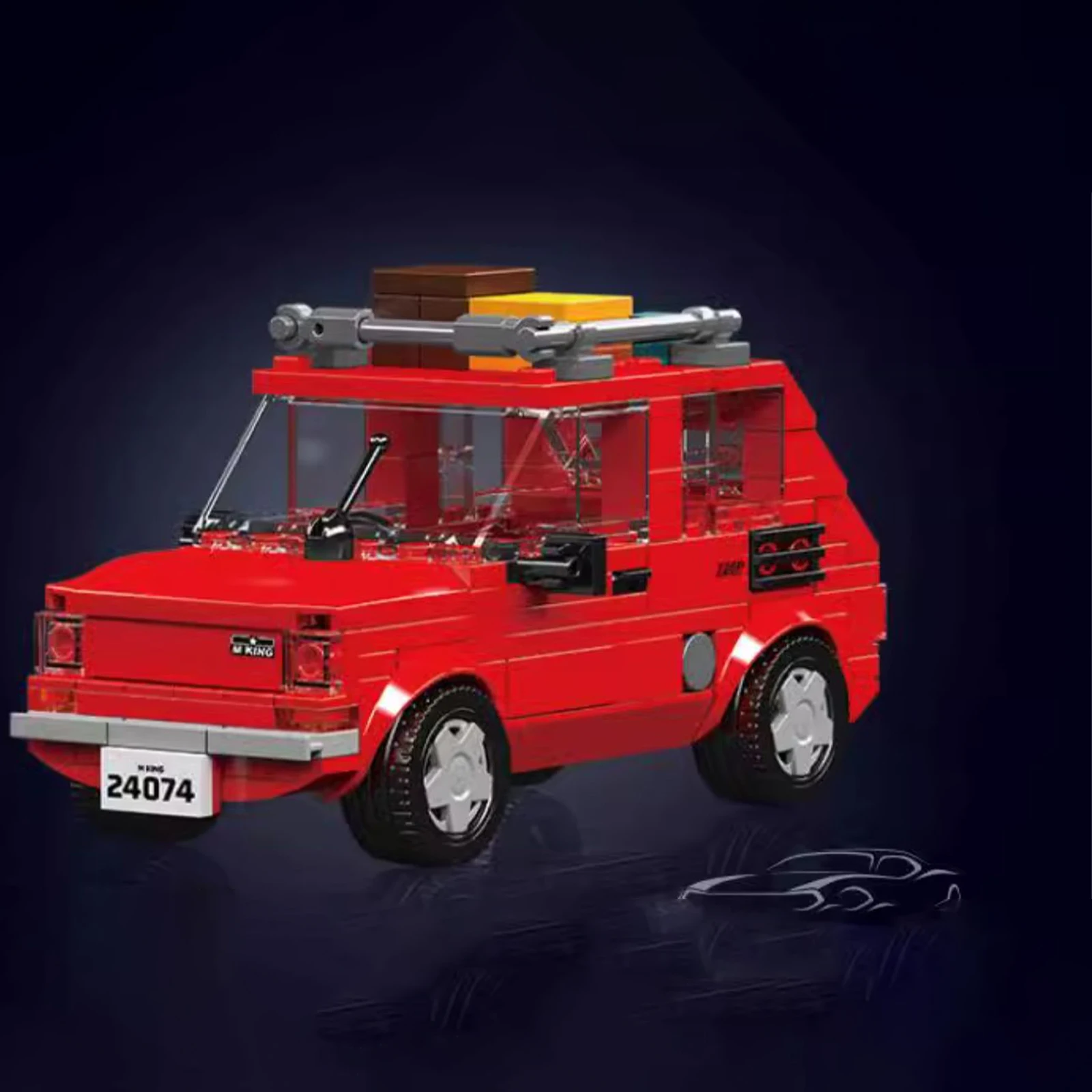 Mould King 24074 No.Fiat 126P  - Outdoor Adventure Toys For Kids ulasan dan harga