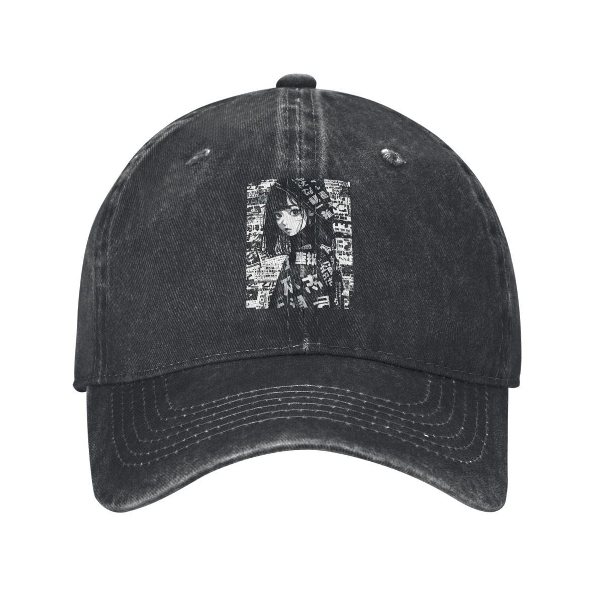 Topi Denim Gadis Manga Anime G - Outdoor Adventure Girl ulasan dan harga