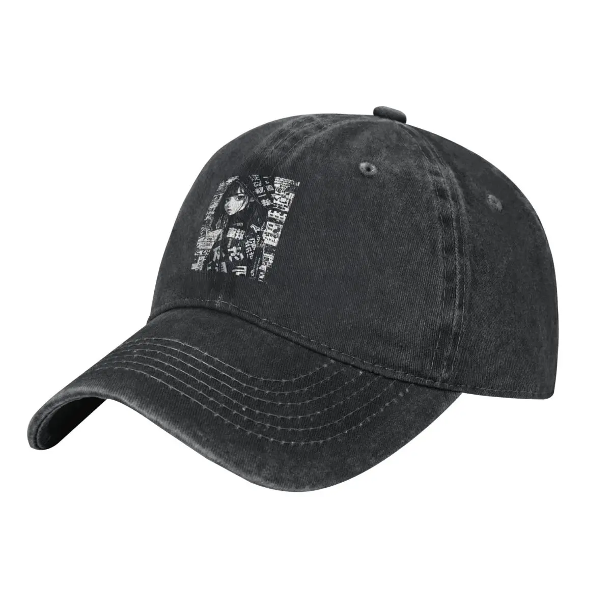 Topi Denim Gadis Manga Anime G - Outdoor Adventure Girl ulasan dan harga